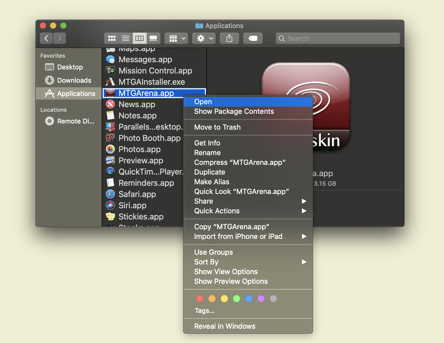 How to update wineskin on mac